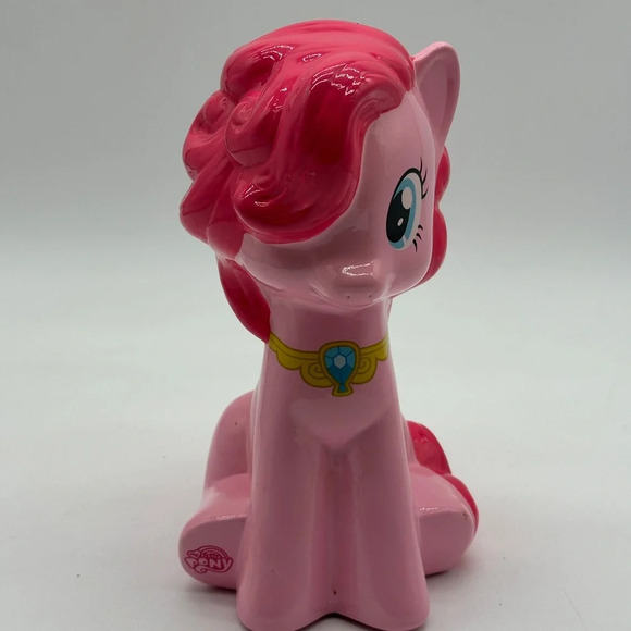 My Little Pony Pinkie Pie Ceramic Piggy Bank 9" Hasbro 2014 - Picture 1 of 6